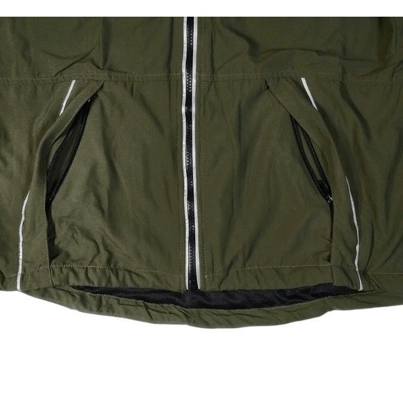 New Balance x USMC Marine Corps (M) Men's Green Zip Up Running Jacket M485000 - Picture 4 of 8